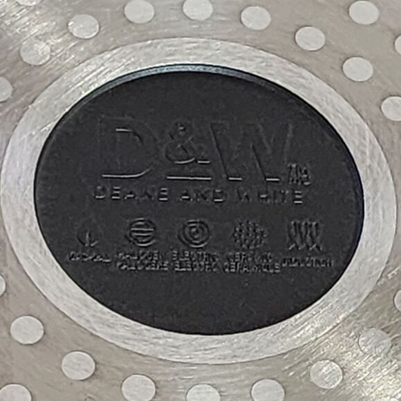 D&W Deane And White Cookware 9.5" Nonstick Casserole Pot With Lid 4.5QT Black - Picture 12 of 16